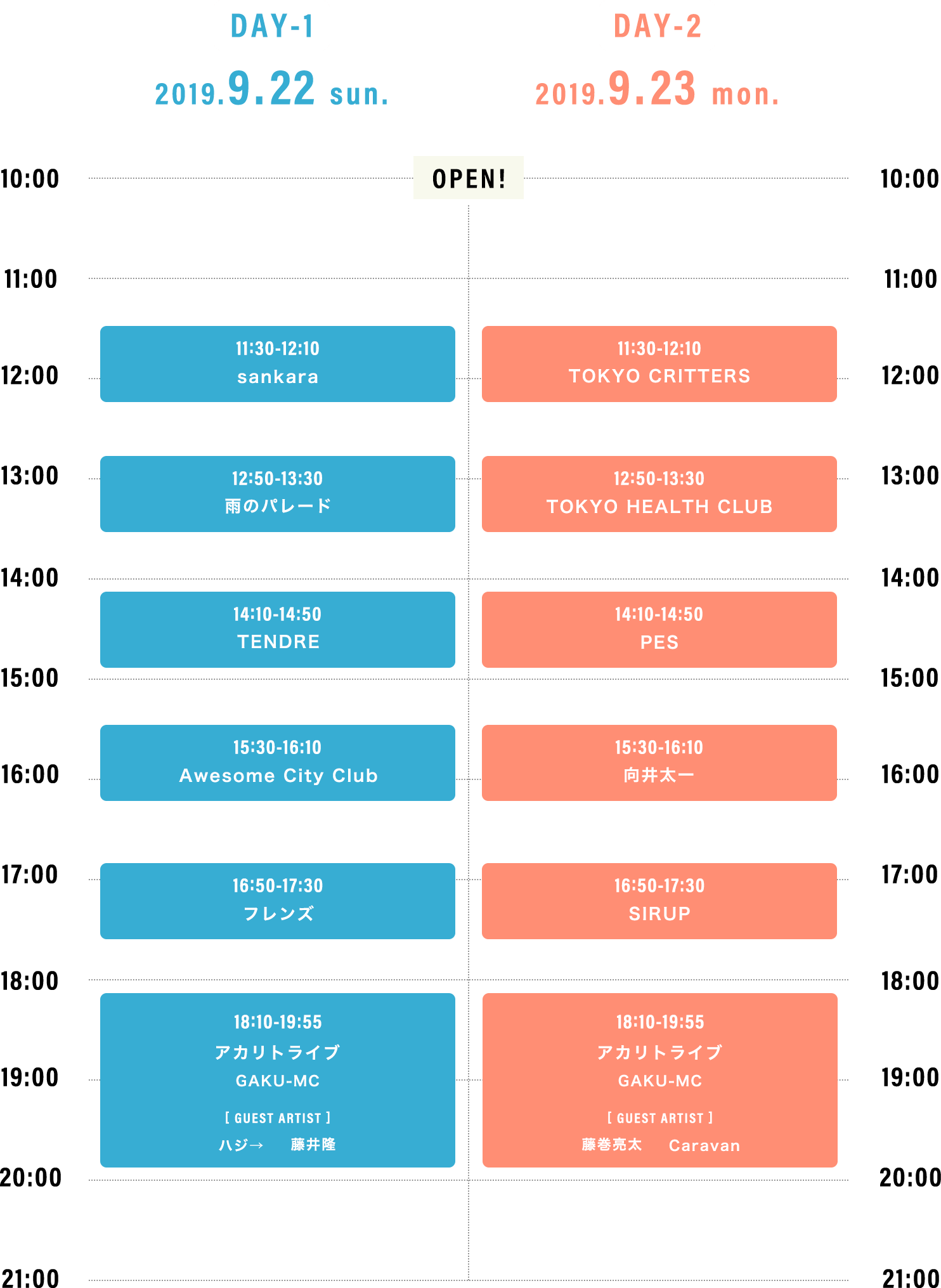 TIME TABLE