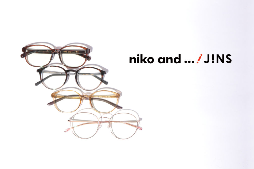 niko and ...×JINS大好評コラボの新作が10月1日(木)より販売スタート！