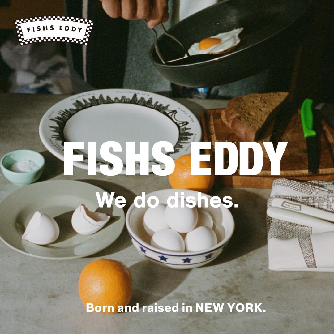 ニューヨーク生まれのテーブルウエアブランド FISHS EDDY