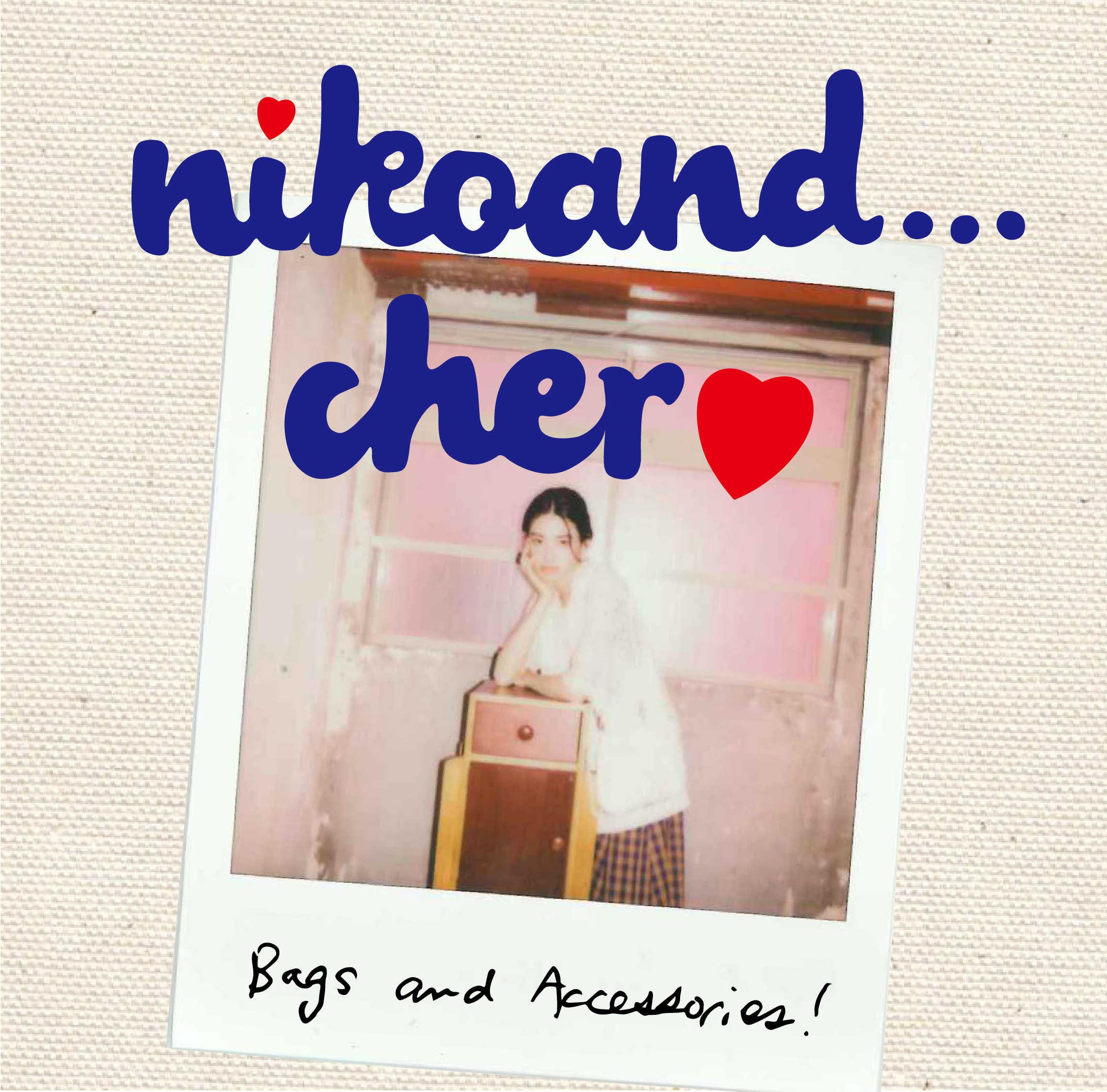 cher×niko and ... 2022 collectionが登場！印象的なロゴをモチーフにトートやお財布、ソックスを展開。