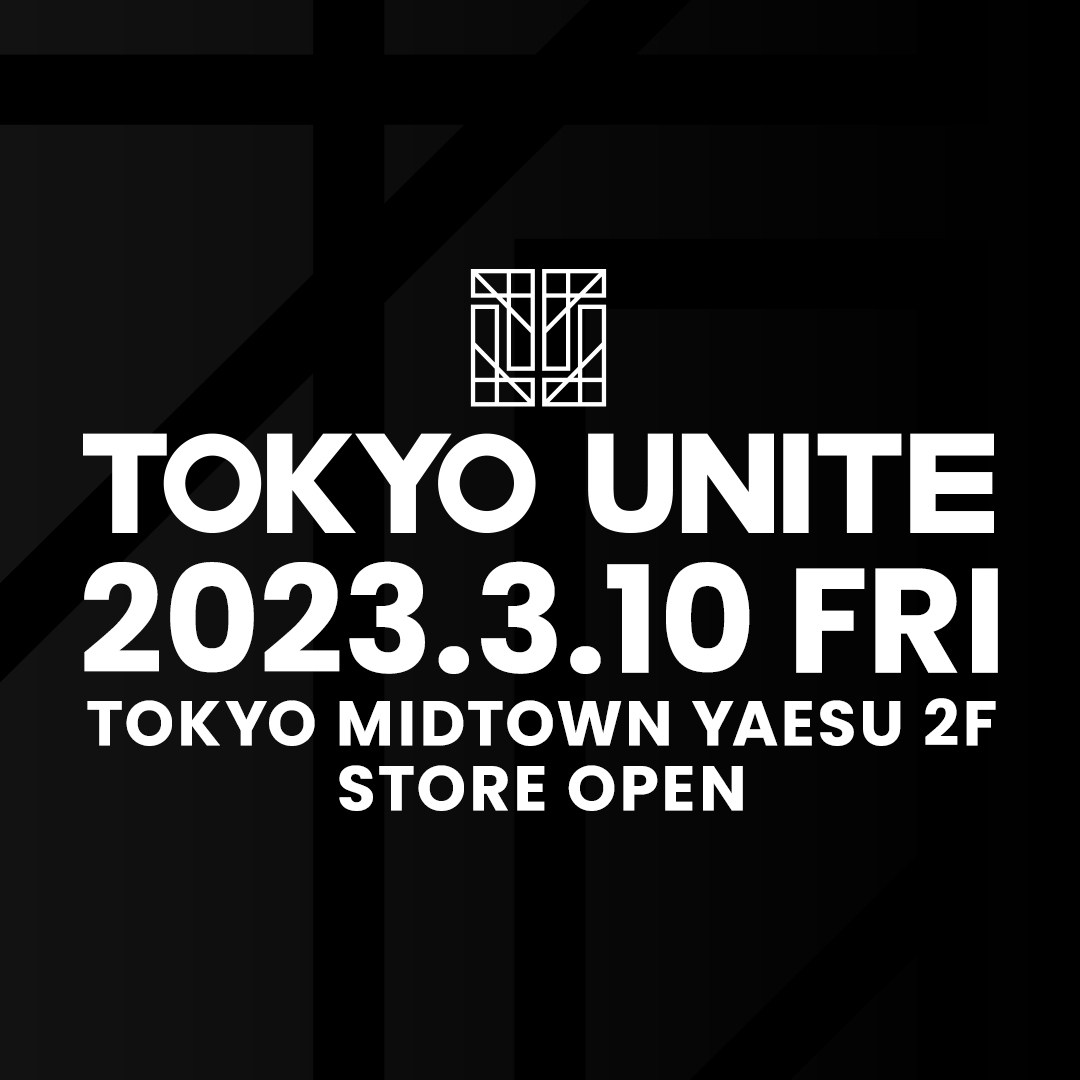 東京をホームタウンとする14のスポーツチーム・団体が合同で取り組む新たなプロジェクト「TOKYO UNITE」のオリジナルライフスタイルショップ