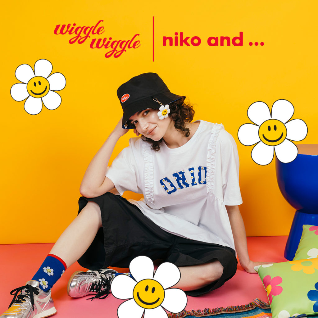 「niko and ...」が、韓国発の人気ライフスタイルブランド「wiggle wiggle」と 初のコラボレーションアイテムを6月5日（木）より、全11型発売 !
