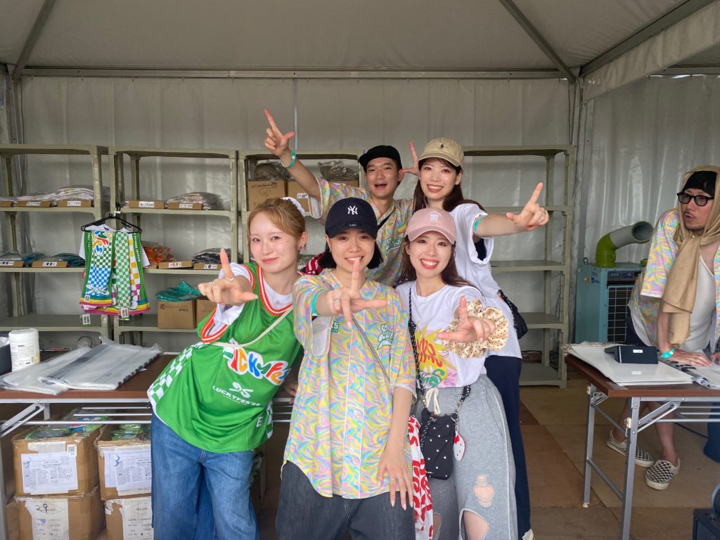 【YUKAのプレス成長日記】 luckyfesヘルプ2daysの記録 post by YUKA